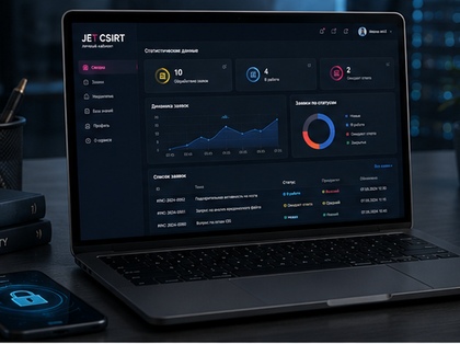 Разработка личного кабинета сервиса Jet CSIRT компании «Инфосистемы Джет»